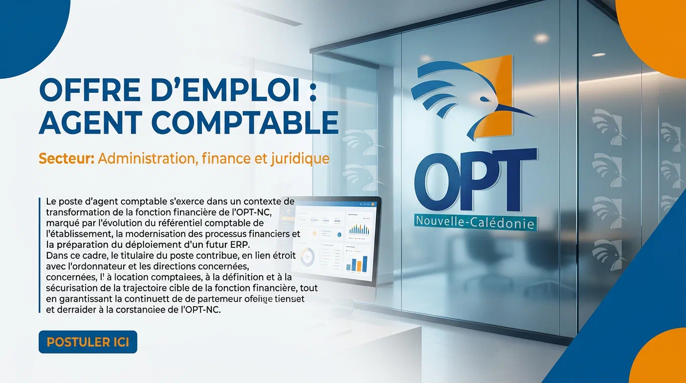 Illustration du poste : Agent comptable