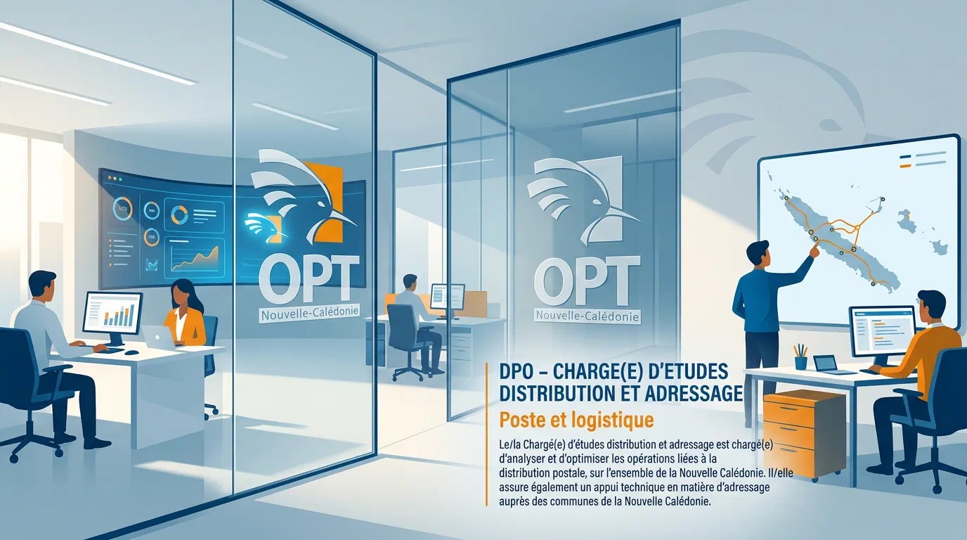 Illustration du poste : DPO - CHARGE(E) D'ETUDES DISTRIBUTION ET ADRESSAGE