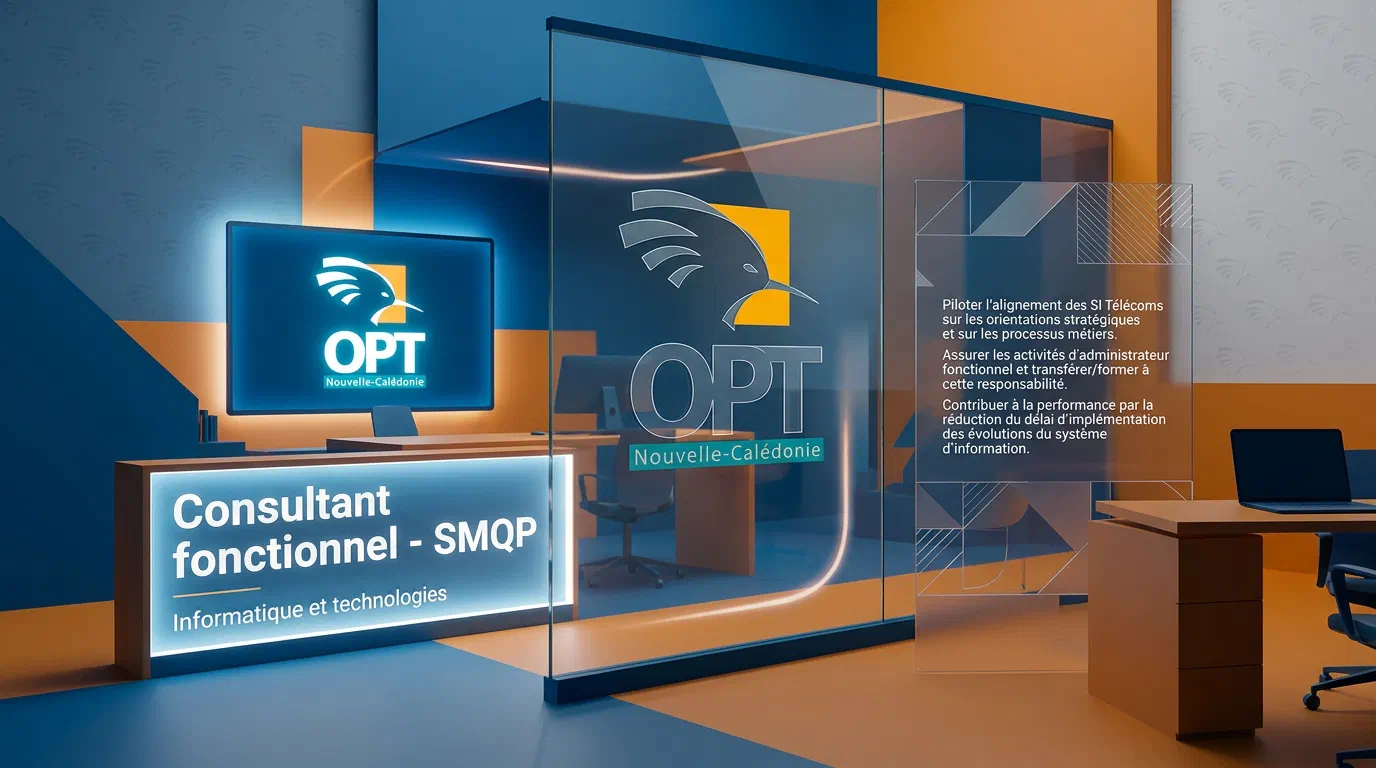 Illustration du poste : Consultant fonctionnel - SMQP