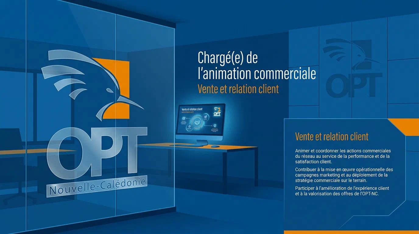 Illustration du poste : Chargé(e) de l'animation commerciale