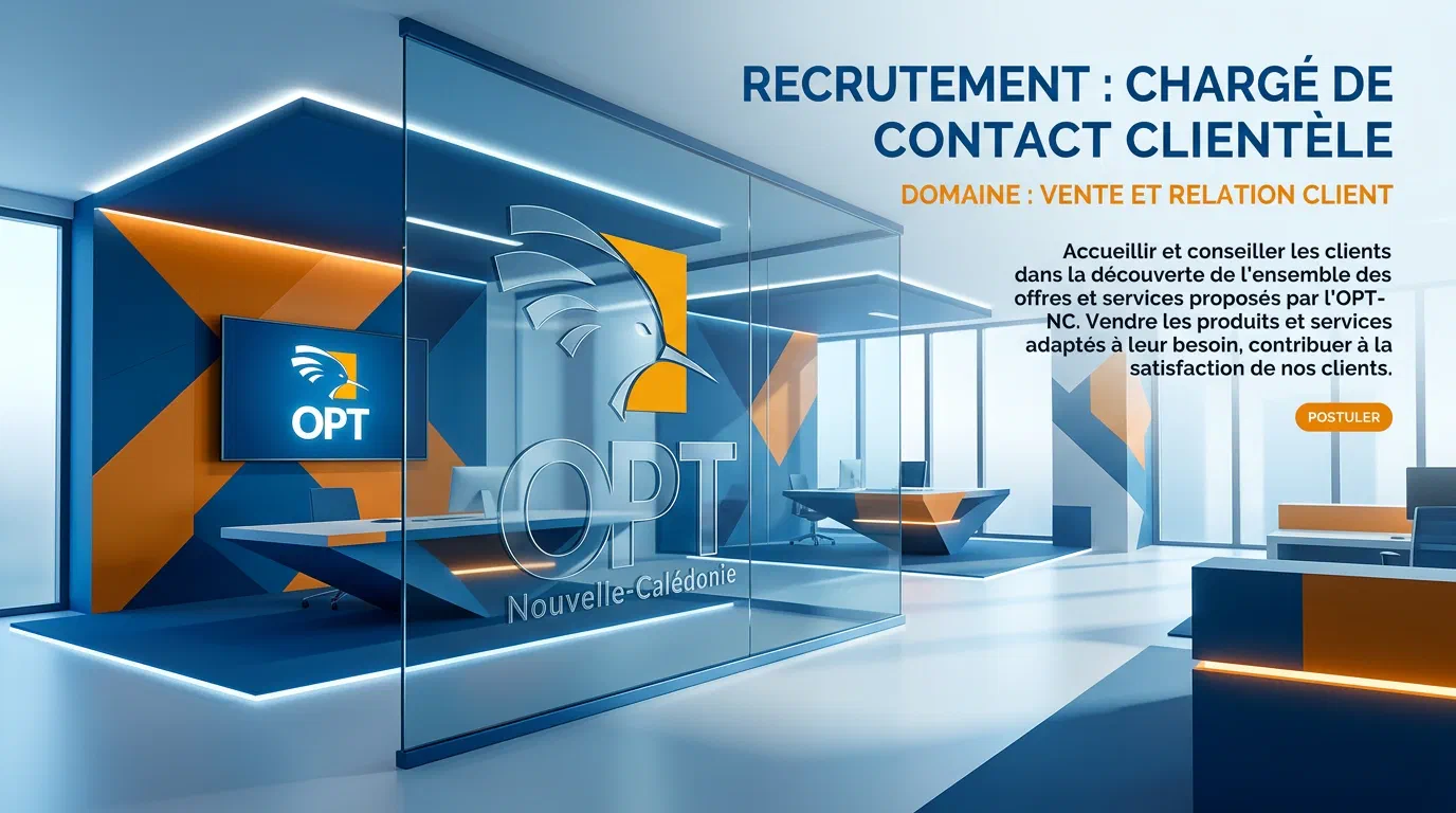 Illustration du poste : Chargé de contact clientèle