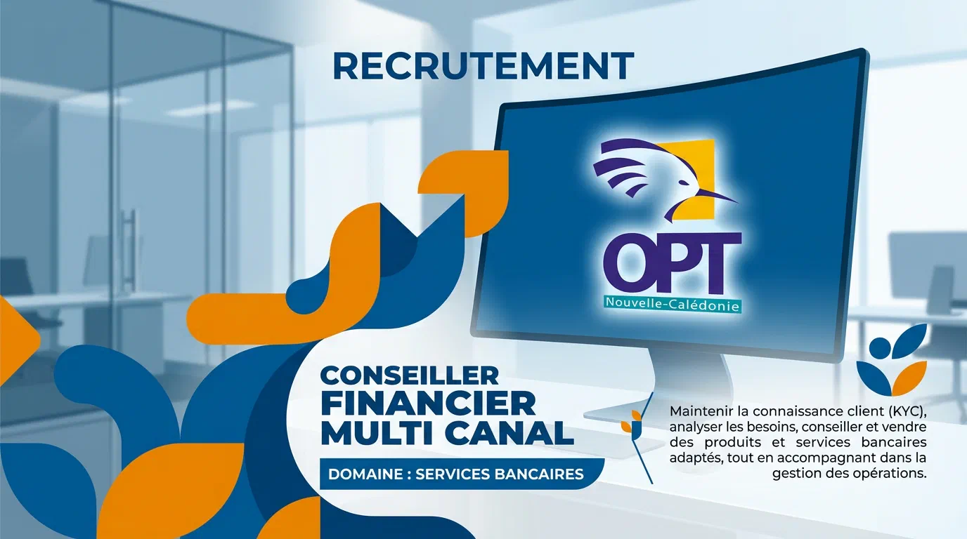 Illustration du poste : Conseiller financier multi canal