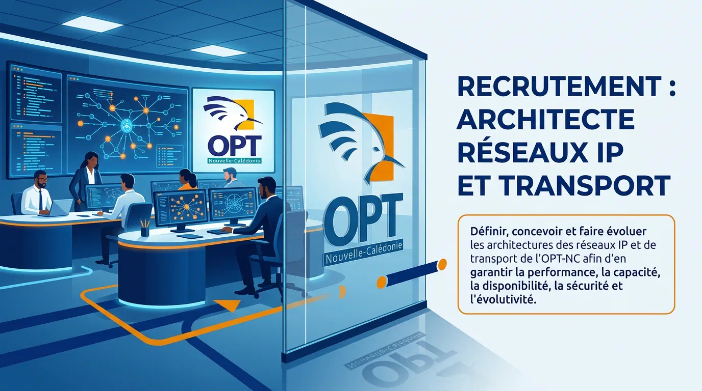 Illustration du poste : Architecte réseaux IP et transport