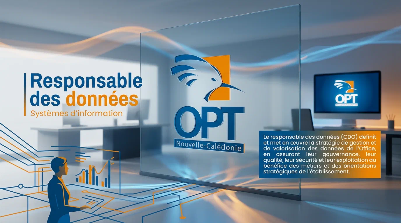 Illustration du poste : Responsable des données
