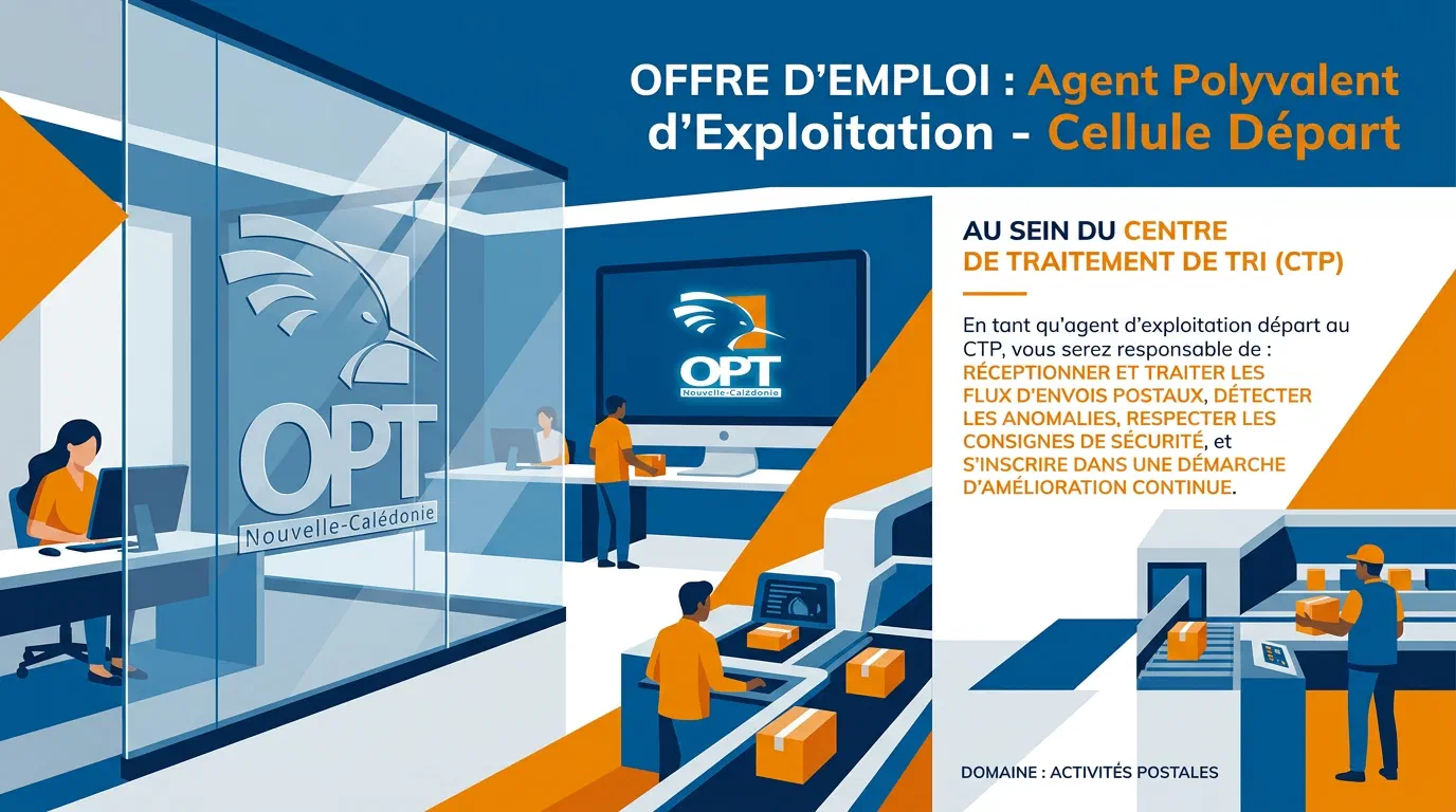 Illustration du poste : Agent polyvalent d'exploitation cellule départ
