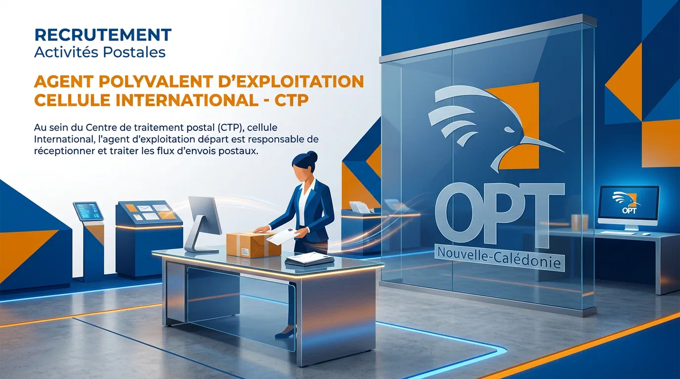 Illustration du poste : Agent polyvalent d'exploitation cellule international - CTP