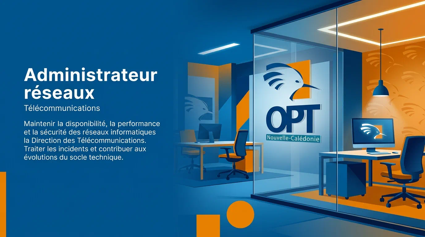 Illustration du poste : Administrateur réseaux